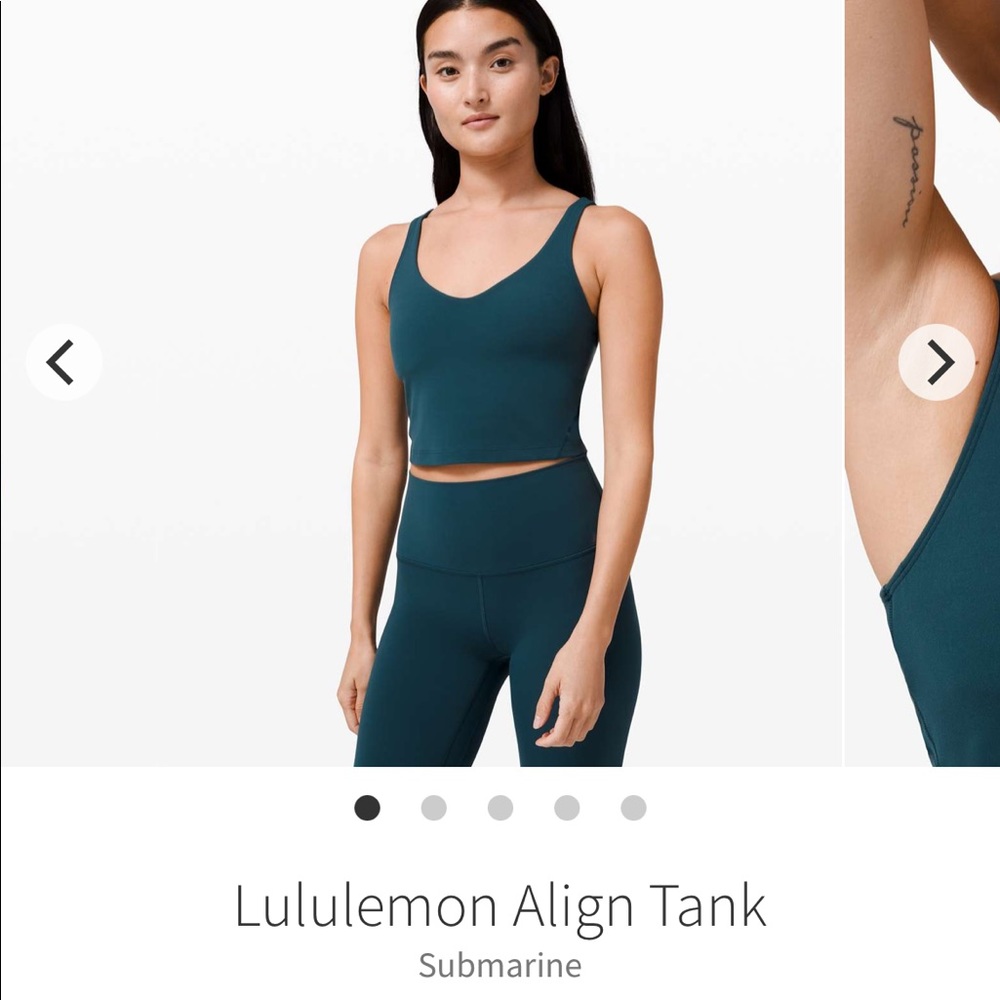 SUBMARINE LULULEMON ALIGN TANK